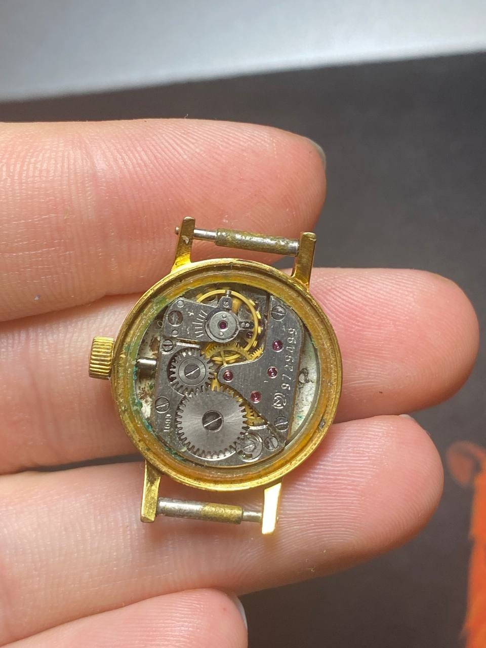 Slava Mechanical Hand-Winding Watch 17 Jewels USSR