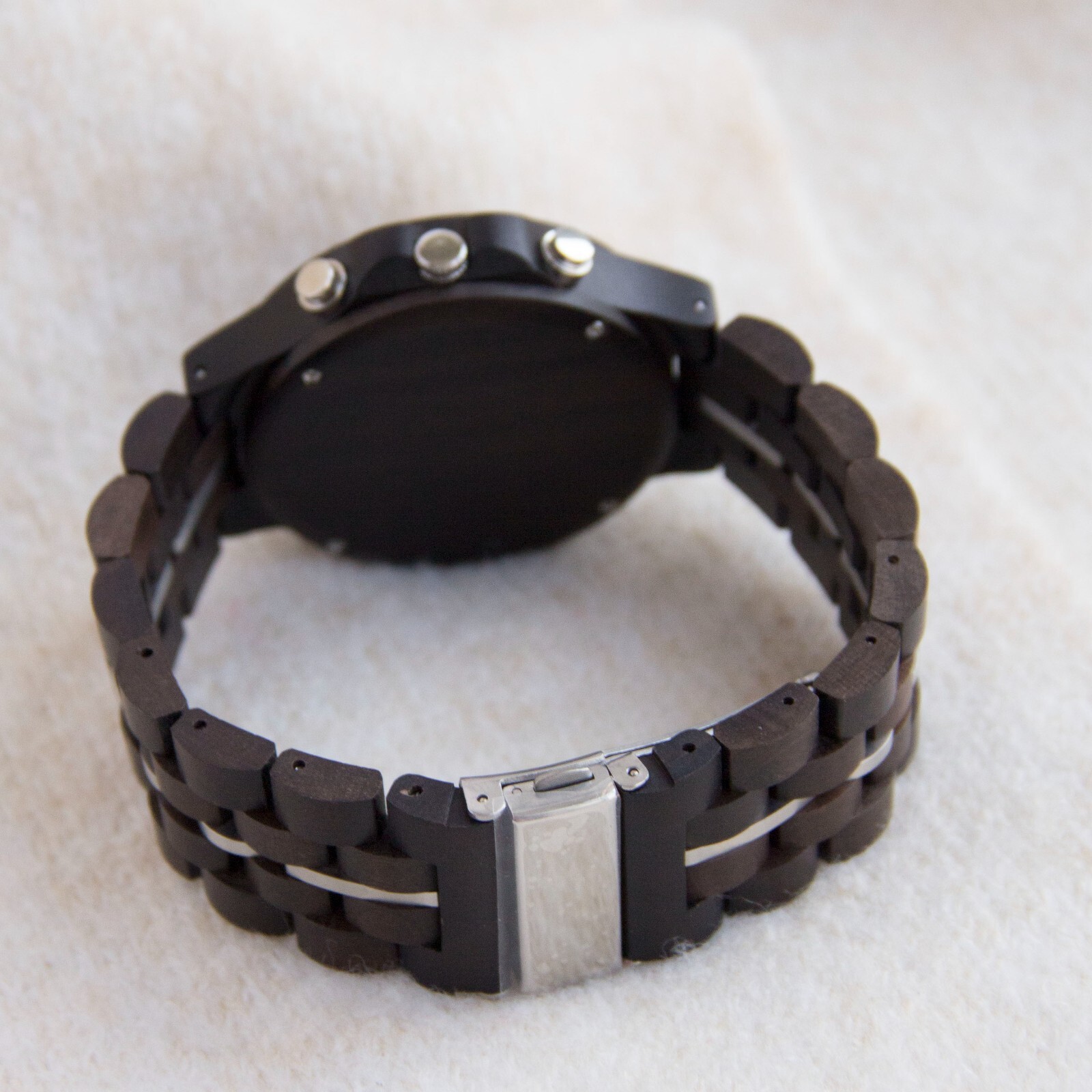 Men’s Wood Watch Handmade Chronograph Wooden Watch