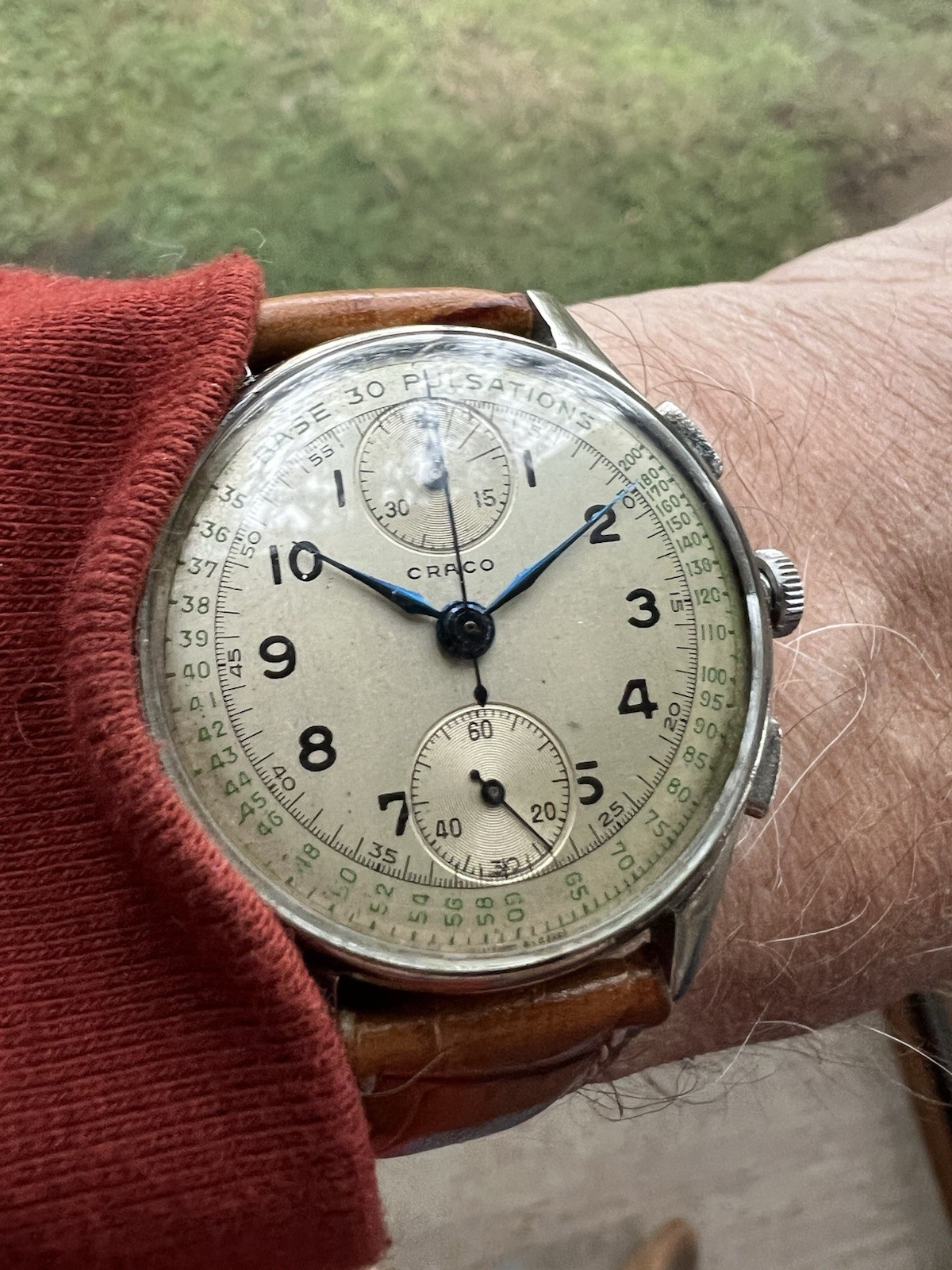 Vintage Craco Pulsations (Medical) 1940s Chronograph – 36mm – Serviced