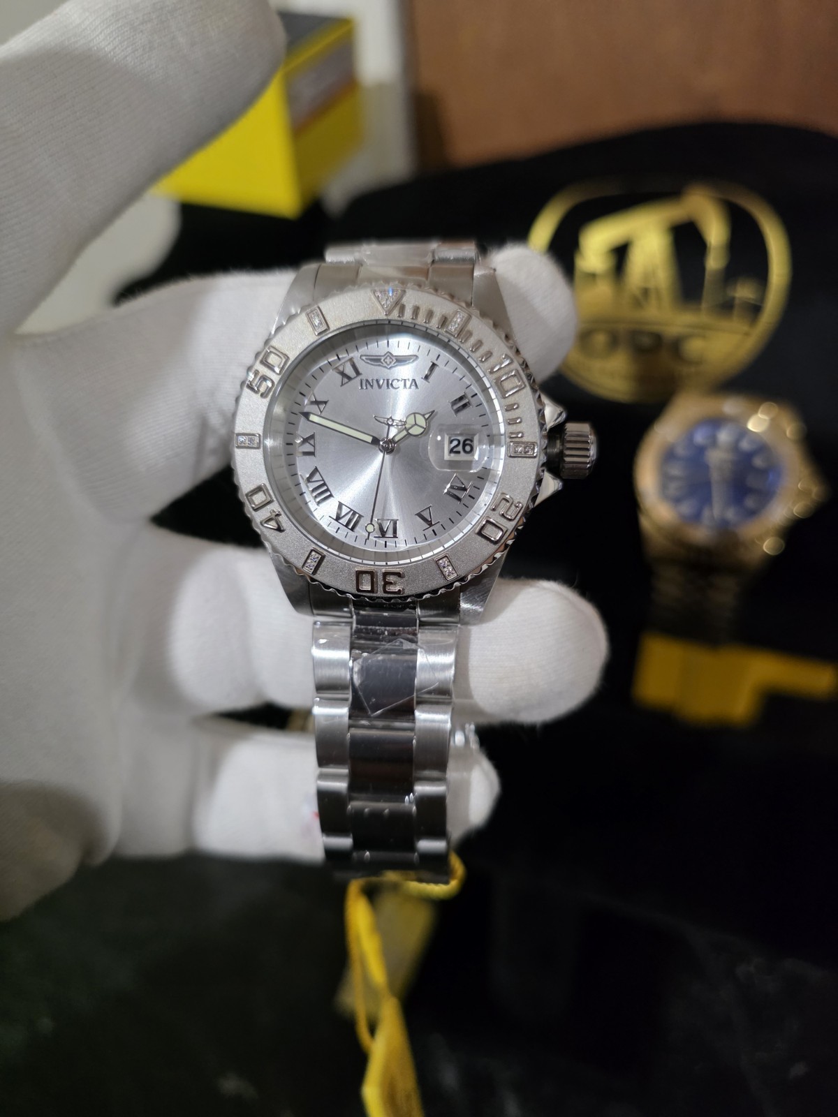 INVICTA PRO DIVER 40MM 0.06 CARAT DIAMOND