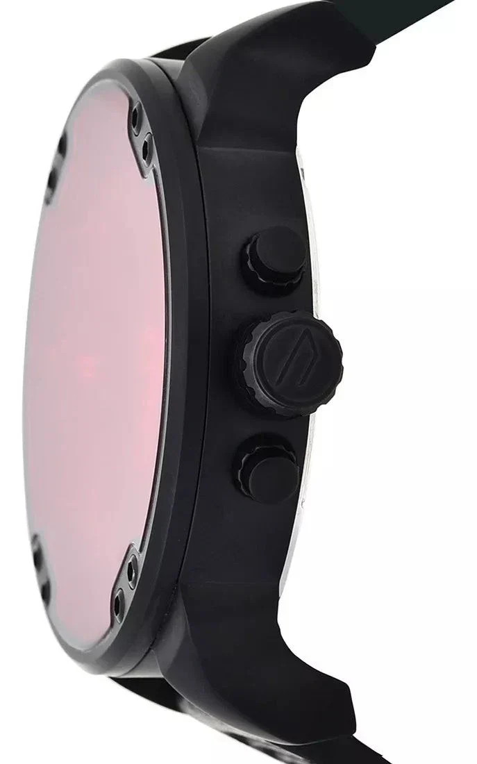 Diesel DZ7402 Mr Daddy 2.0 Chronograph Black Leather Watch 57mmx66mm
