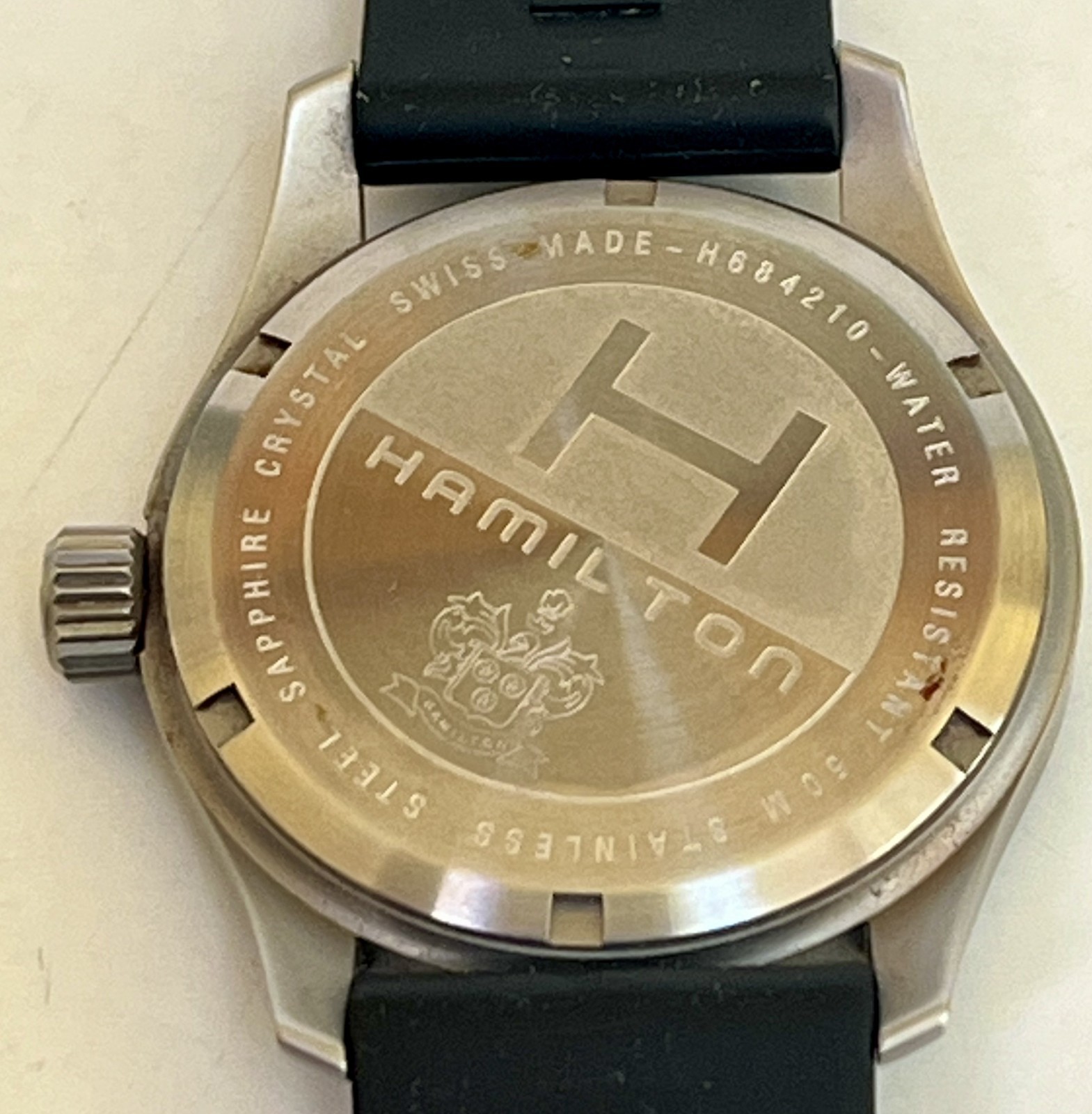 Hamilton Khaki Field S.W.A.T. 38mm Wristwatch H684210 W/ New Battery