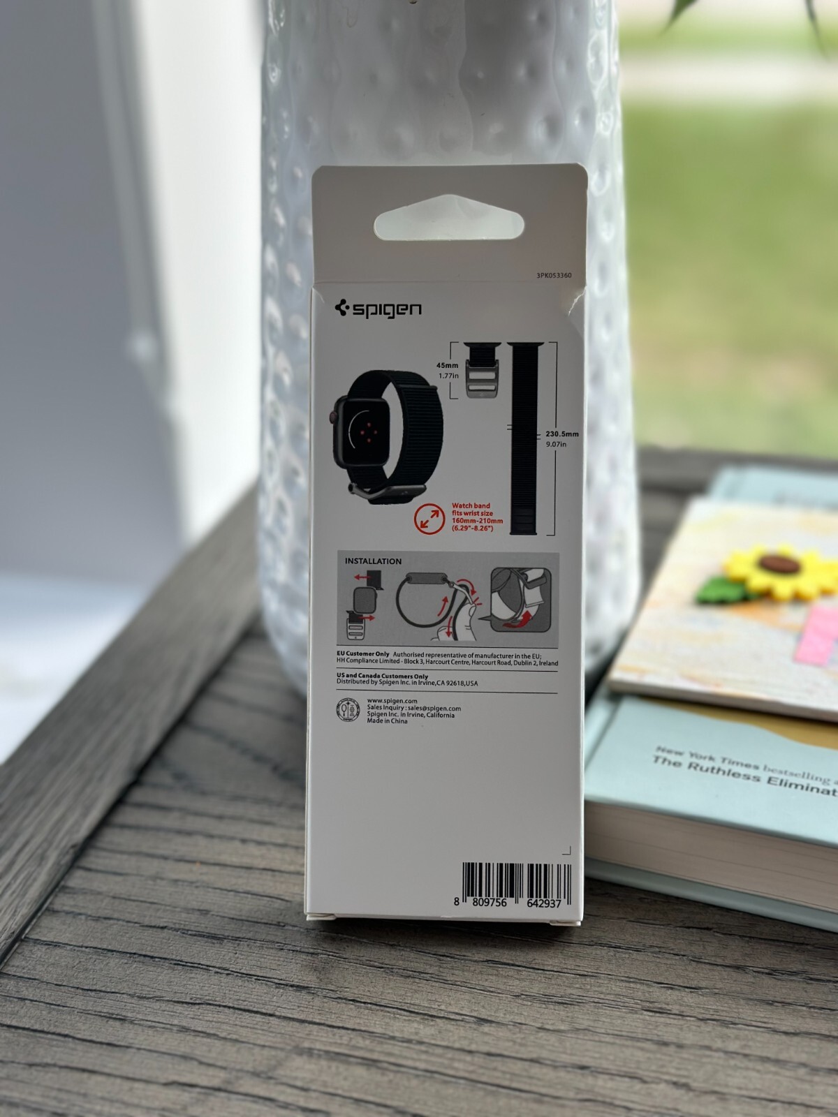 Spigen DuraPro Flex Apple Watch Band – 42/44/45/49mm | Black
