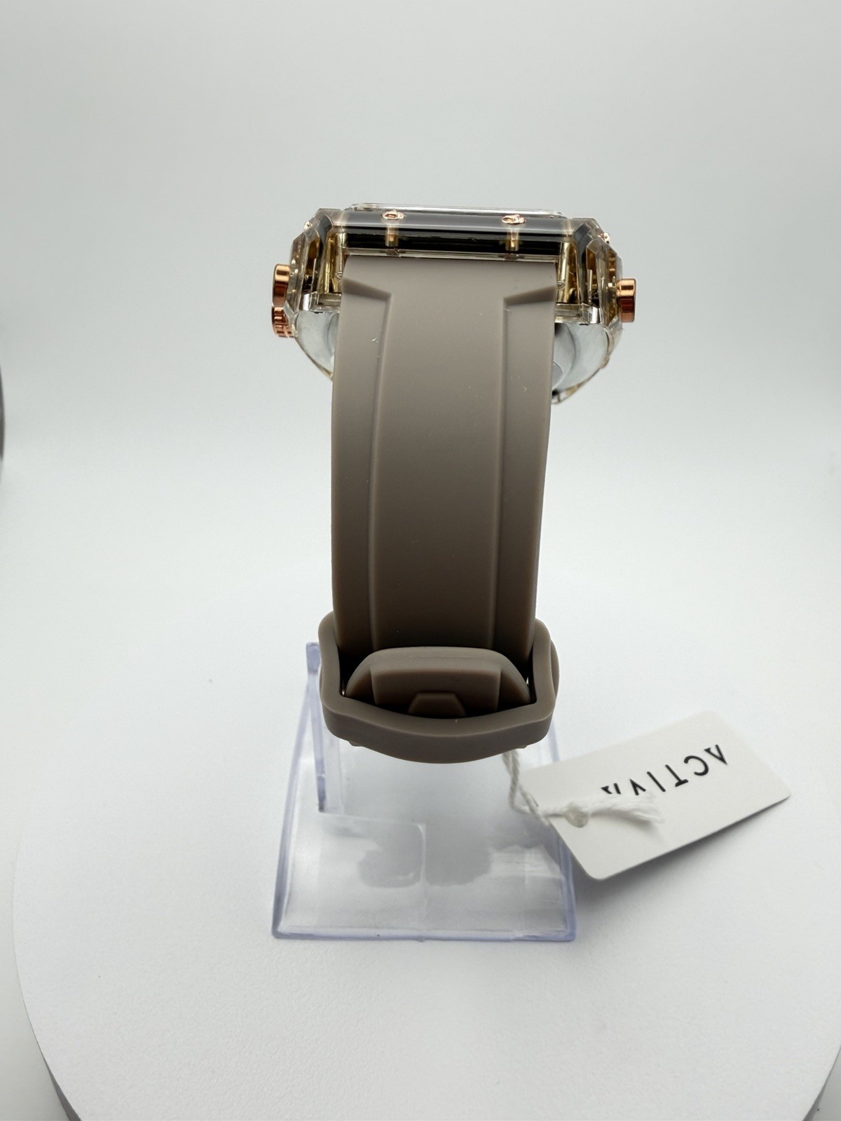 ACW8109-007- Activa X Invicta 45mm Men’s Digital Watch – Apricot & Brown .