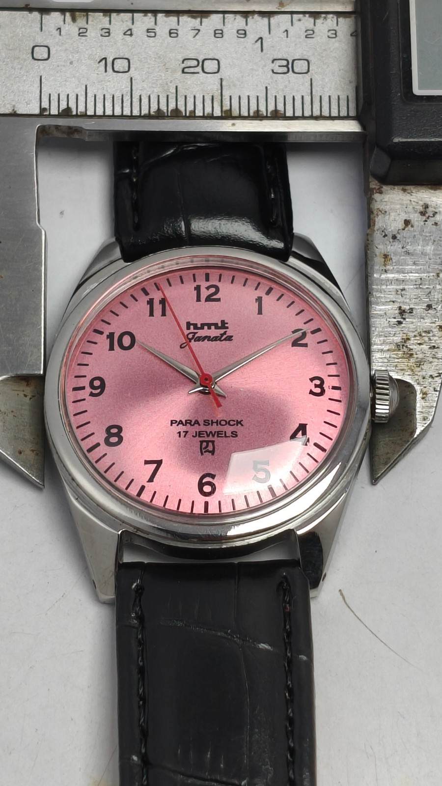 HMT Janata 17 Jewels Winding Wrist Watch For Men’s In Working Condition