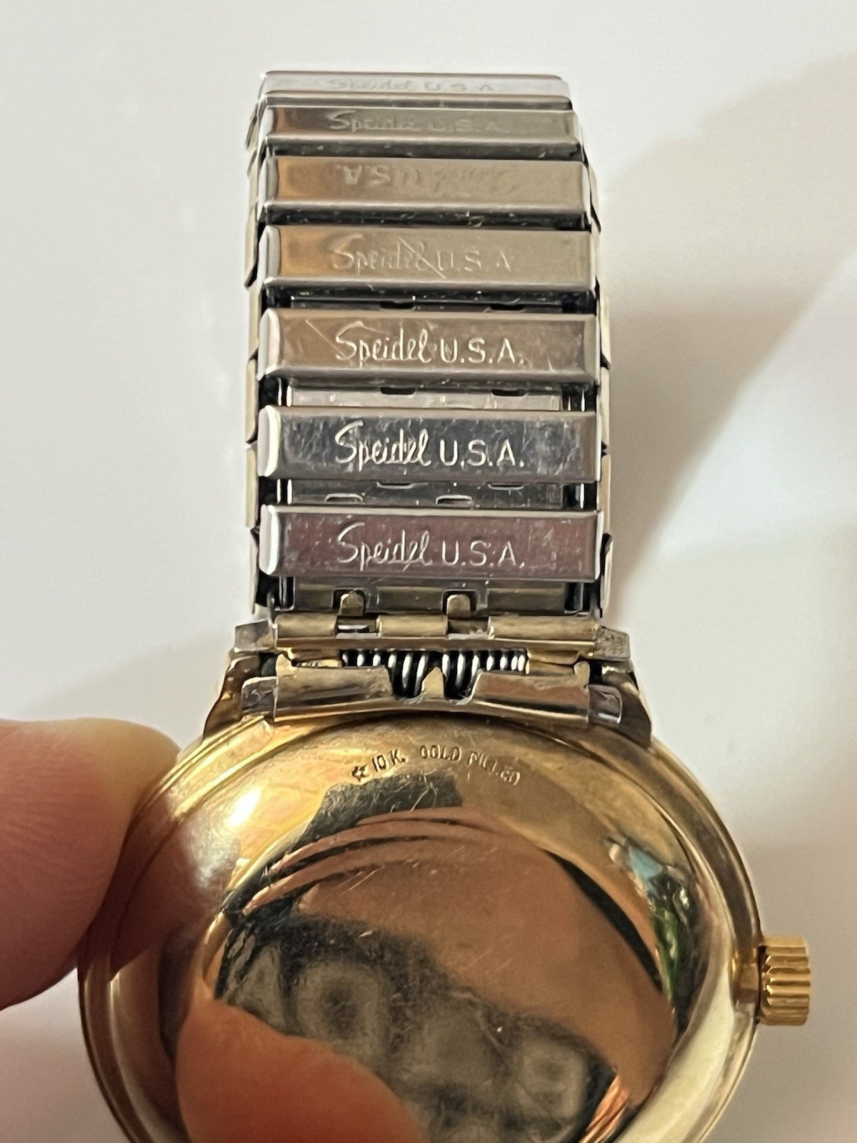 Vintage Hamilton Automatic Men’s Watch 10K Gold Filled Swiss – Speidel Band