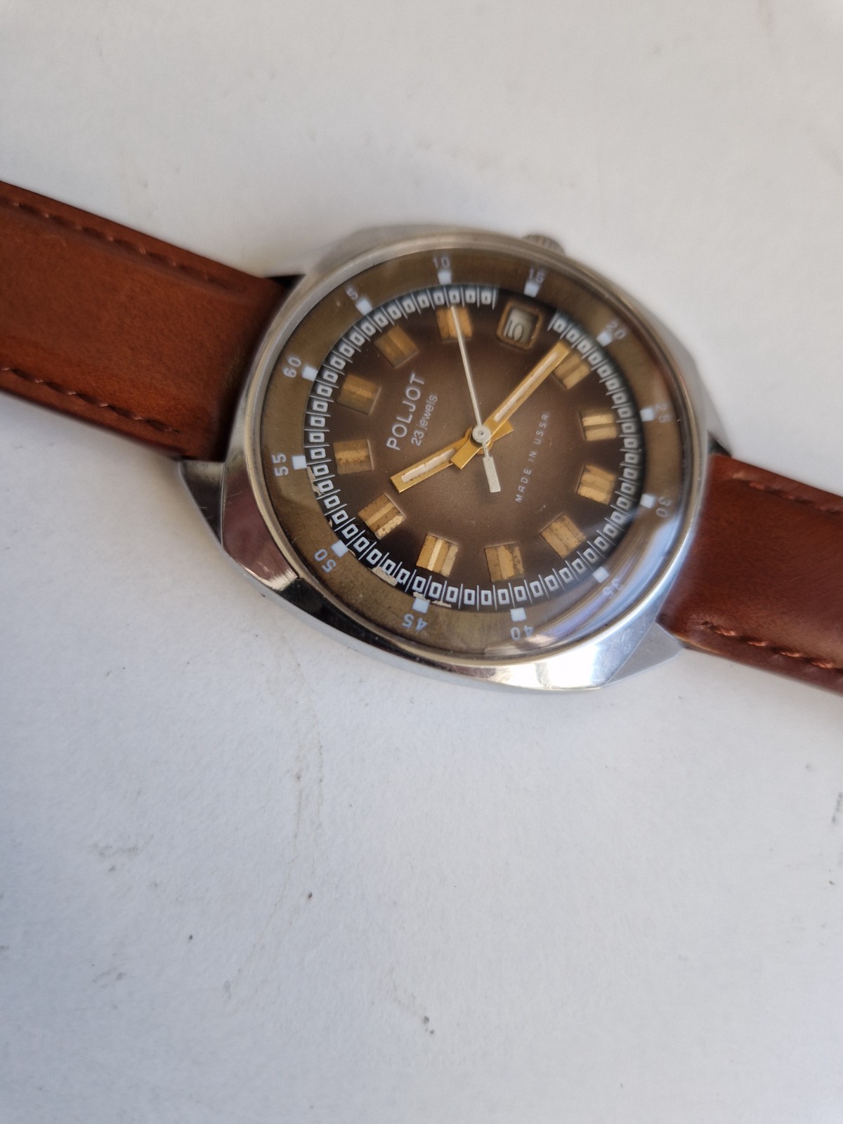 POLJOT, 23 jewels, automatic, cal 2616.2H, case 38,5мм! USSR