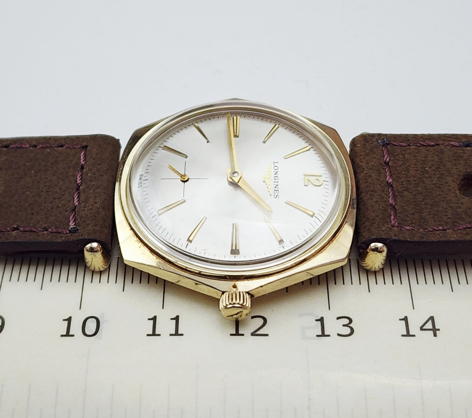 Men’s SWISS Vintage 1964 Watch LONGINES 370. Manual Wind. Midsize