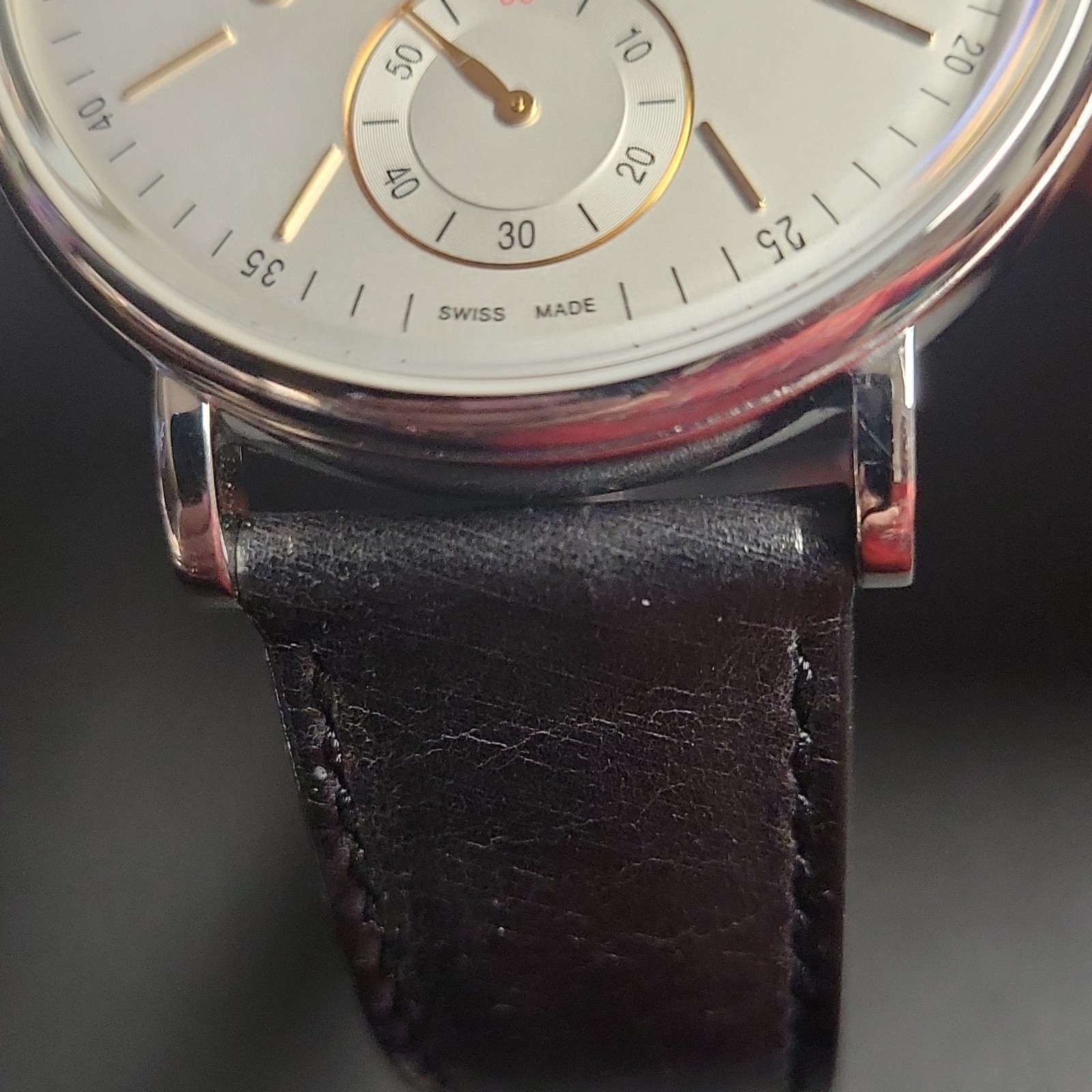IWC Portofino Hand-Wound White Dial Date Small Sec Power Reserve Box Papers