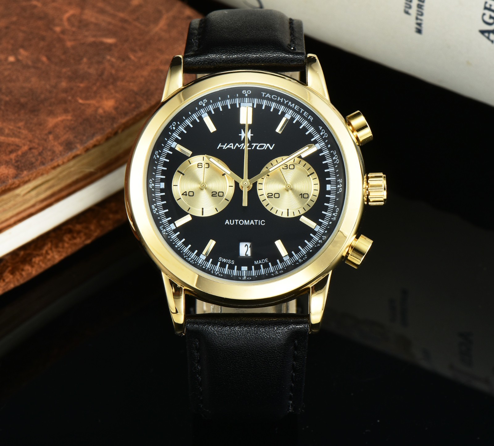Hamilton men’s classic business watch with full functionality