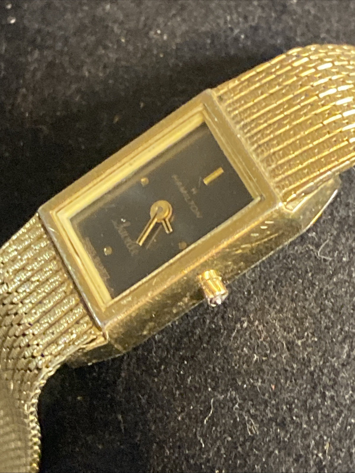 Hamilton Saville Watch Beautiful Milanese Bracelet 8180 Parts Only None Running