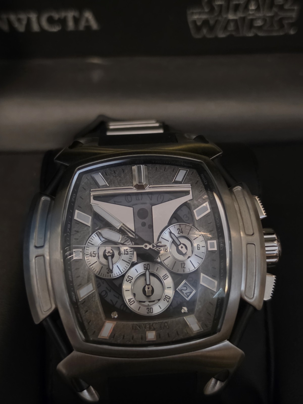 Invicta Star Wars Mandalorian Men’s 53mm Diablo Limited Chronograph Watch 37371