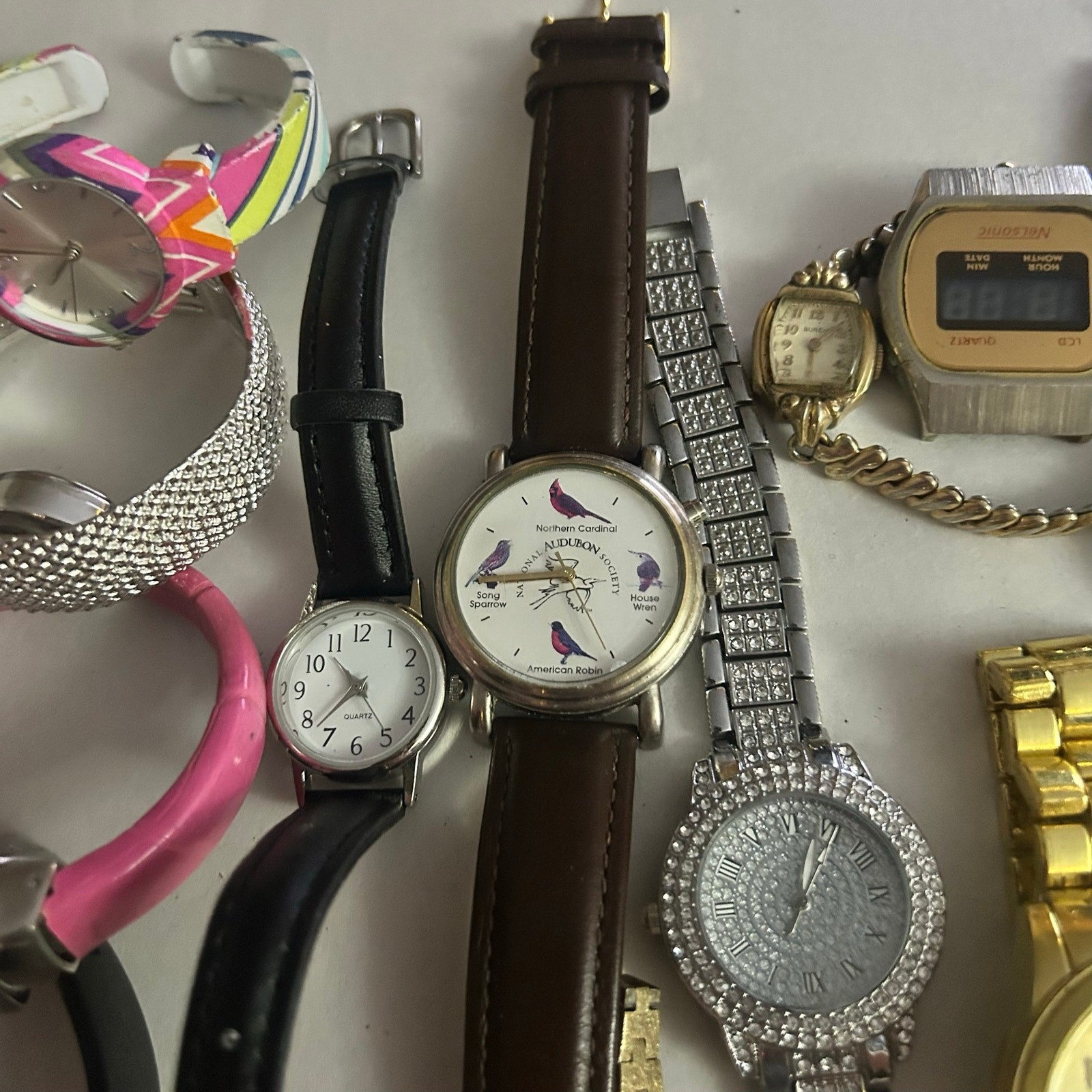 Assorted Watches Used Not Working For Parts Or Pieces lot 8
