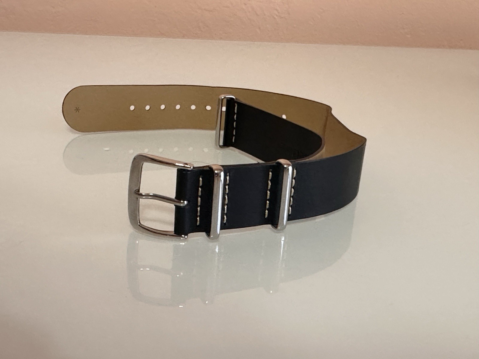 Timex Southview Black and Chrome Genuine Leather Strap TW2R28600