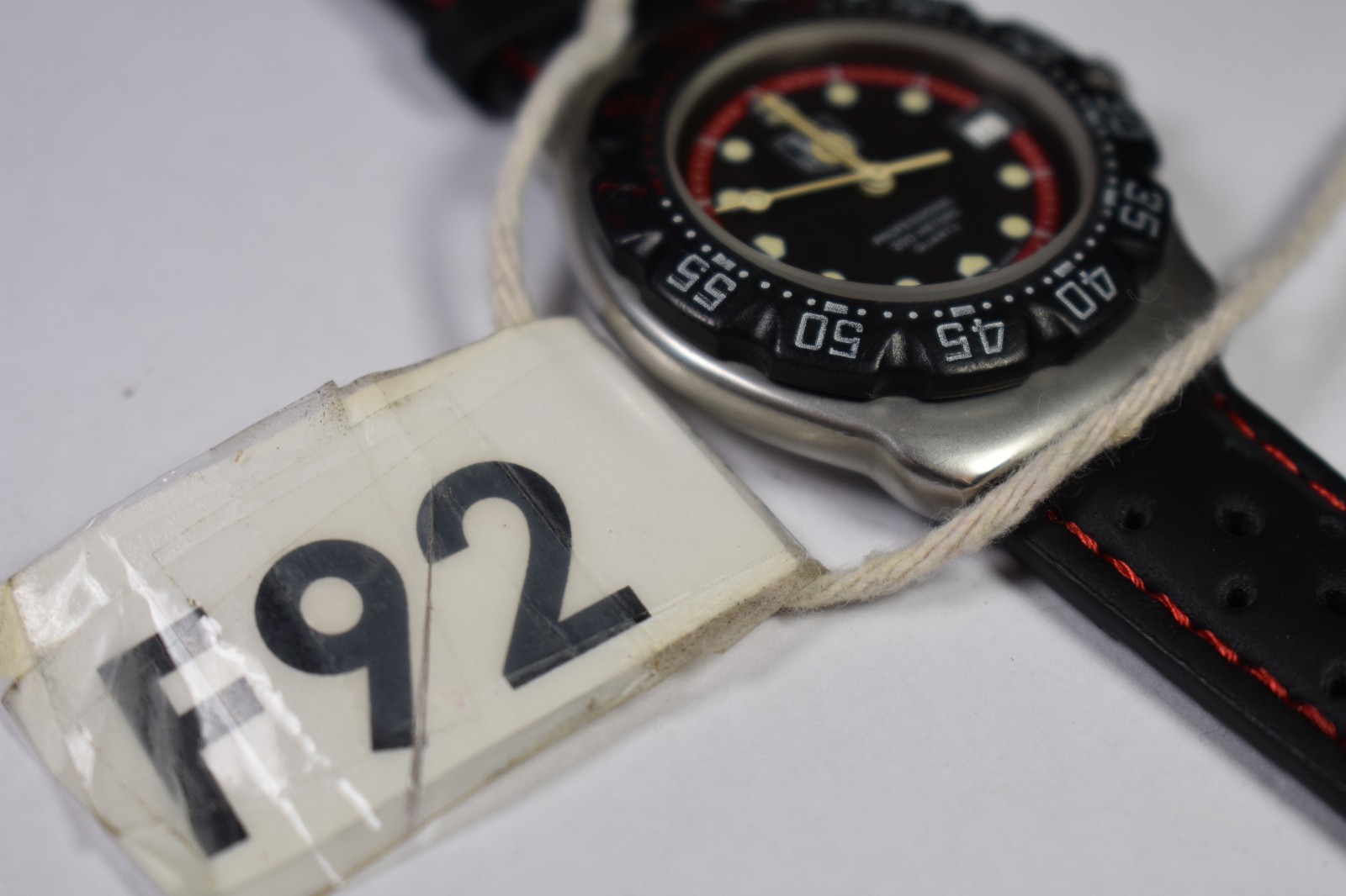 TAG Heuer Formula 1 Professional 200M WA1214 Black Unisex Watch NEW BATTERY!