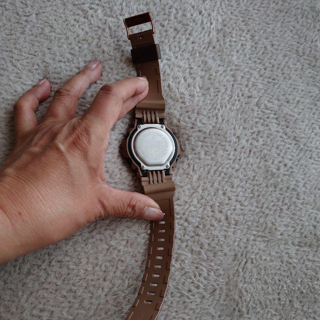 CASIO G-Shock digital wristwatch pink gold No.gs3432