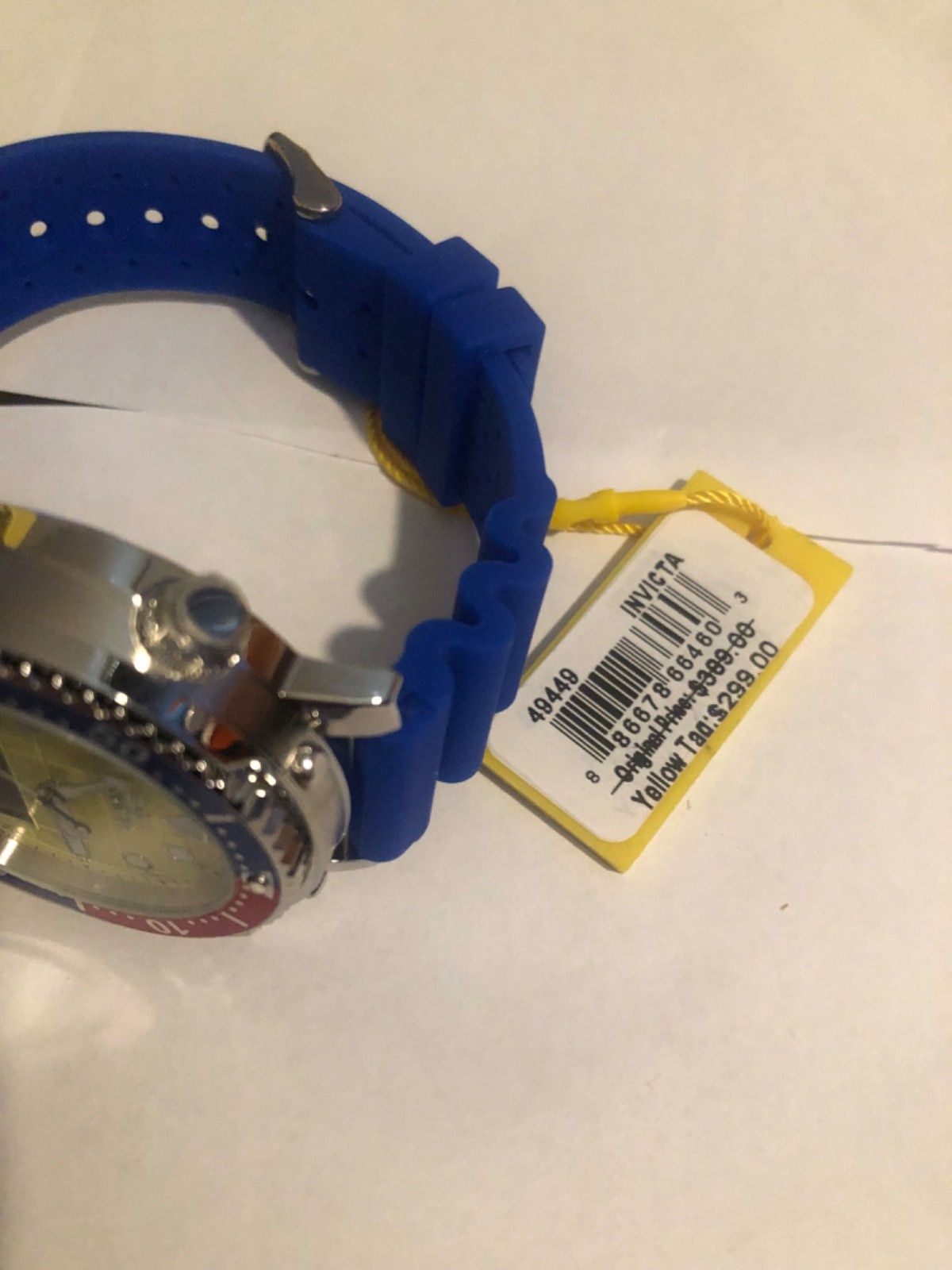 Invicta Pro Diver DigiQuartz Men’s Watch – 46.5mm, Blue