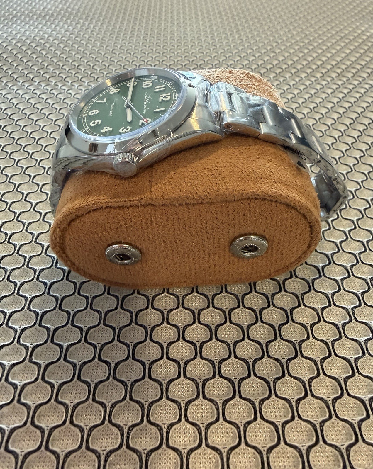 Addiesdive AD2521 Green Dial Luxury Field Watch – 37mm Sapphire – 100M – NEW