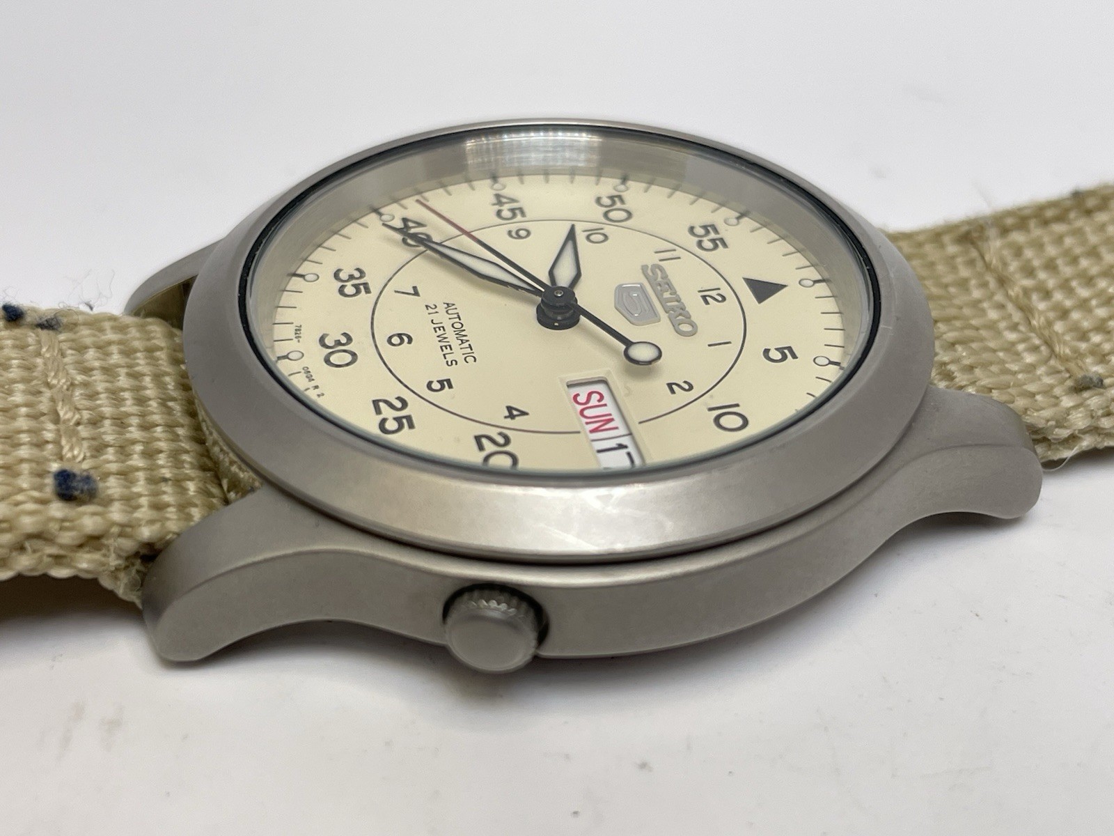 Seiko 5 Automatic 21 Jewels Field Watch Ref 7S26-02J0 In Very Good Condition.