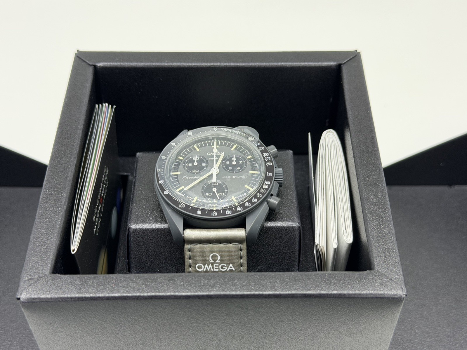 OMEGA X SWATCH SpeedMaster MoonSwatch MISSION TO MERCURY 42mm NEW! WITH PAPERS!