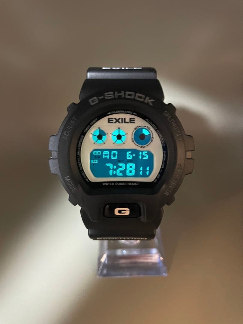 New battery included. CASIO G-SHOCK DW-6900FS EXILE collaboration model. 【USED】