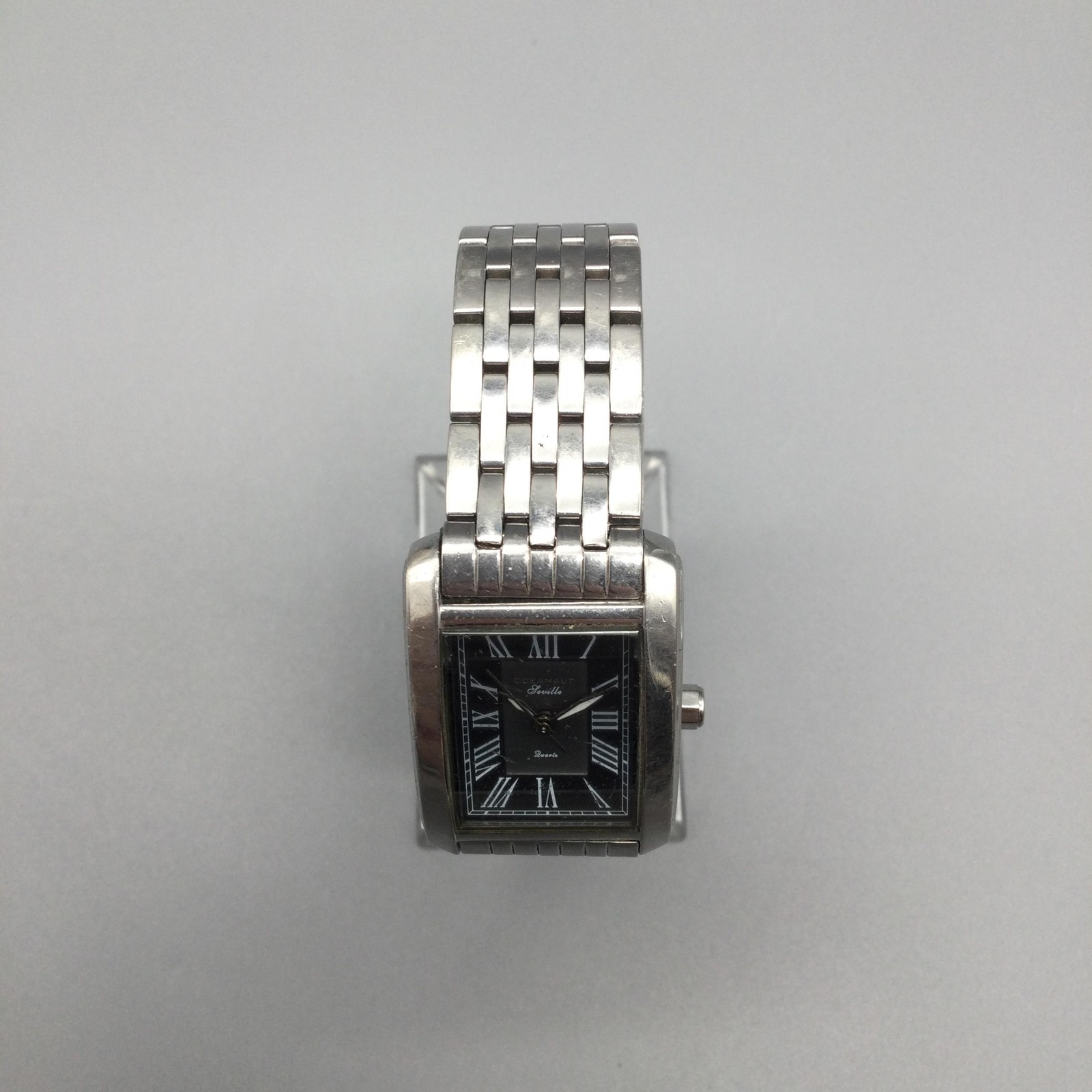 Oceanaut Seville Womens Watch 23mm Black Dial Silver Tone OS3004 New Battery 7″