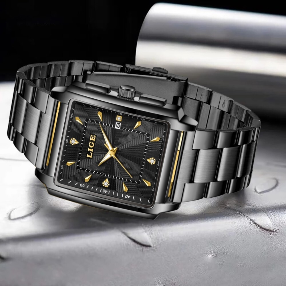 Waterproof Men Watch Stainless Steel Quartz Luminous Classic Business Wristwatch