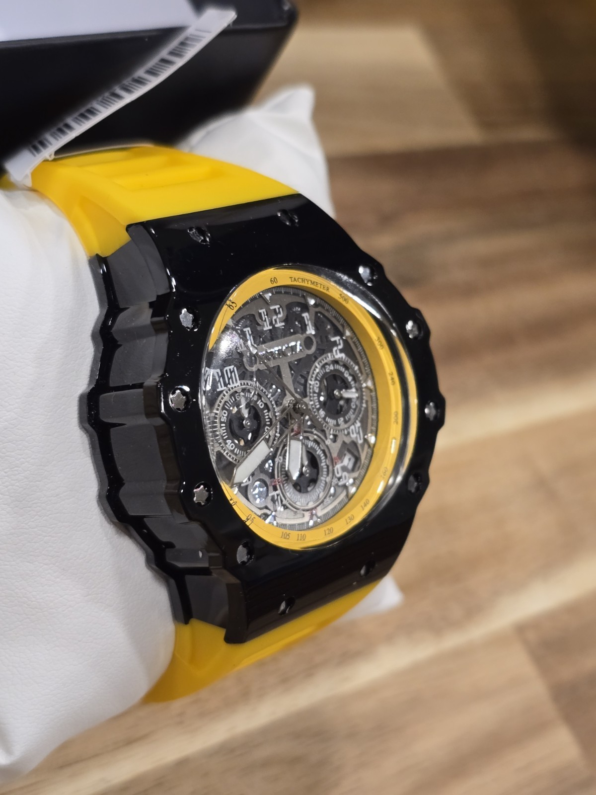 Invicta Racing Vaulthan Men’s Watch – 44mm, Yellow 69670 New!!