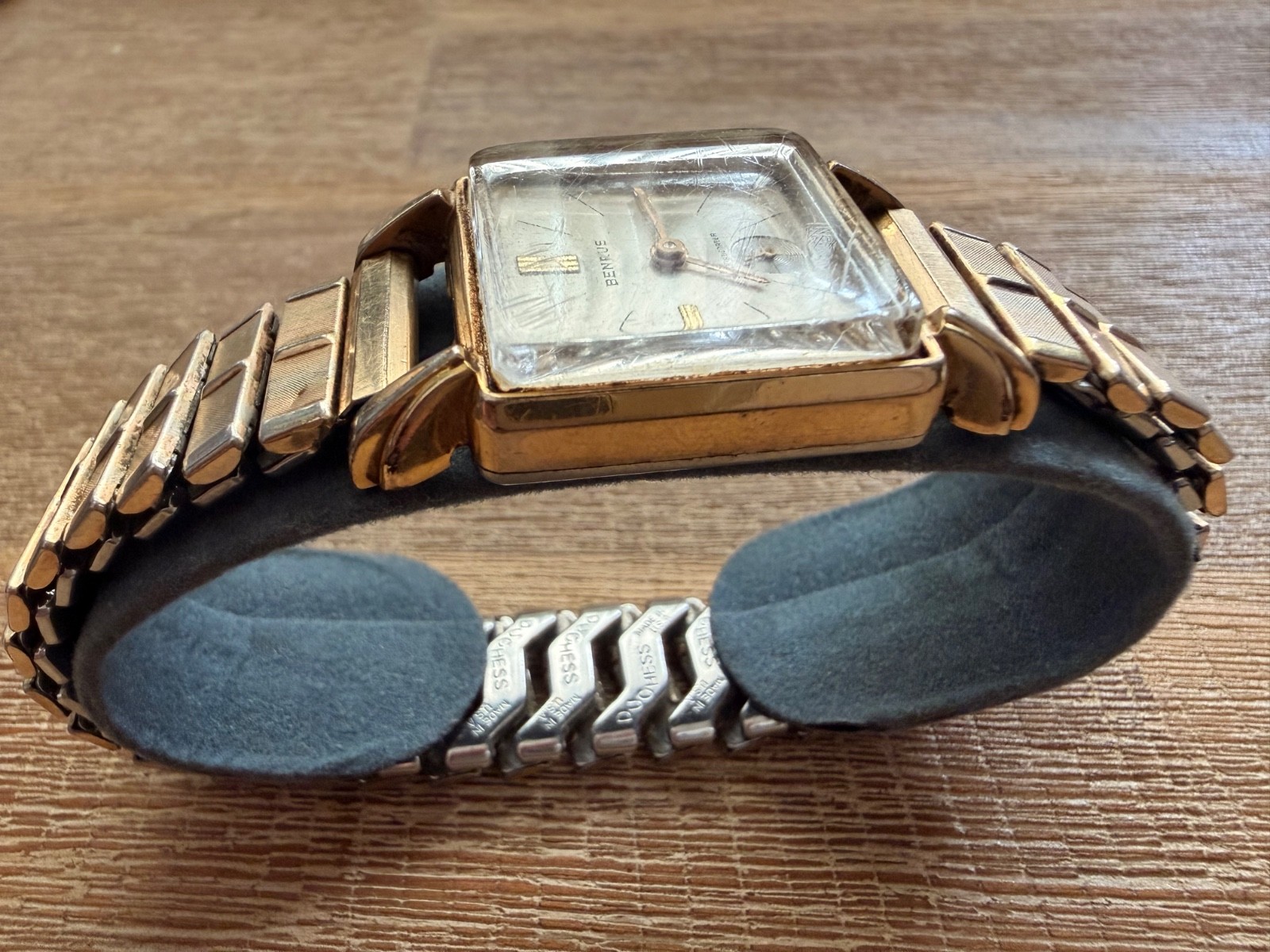 Benrus 10k Gold Filled Mechanical Dress Watch Vintage Men’s 1960’s