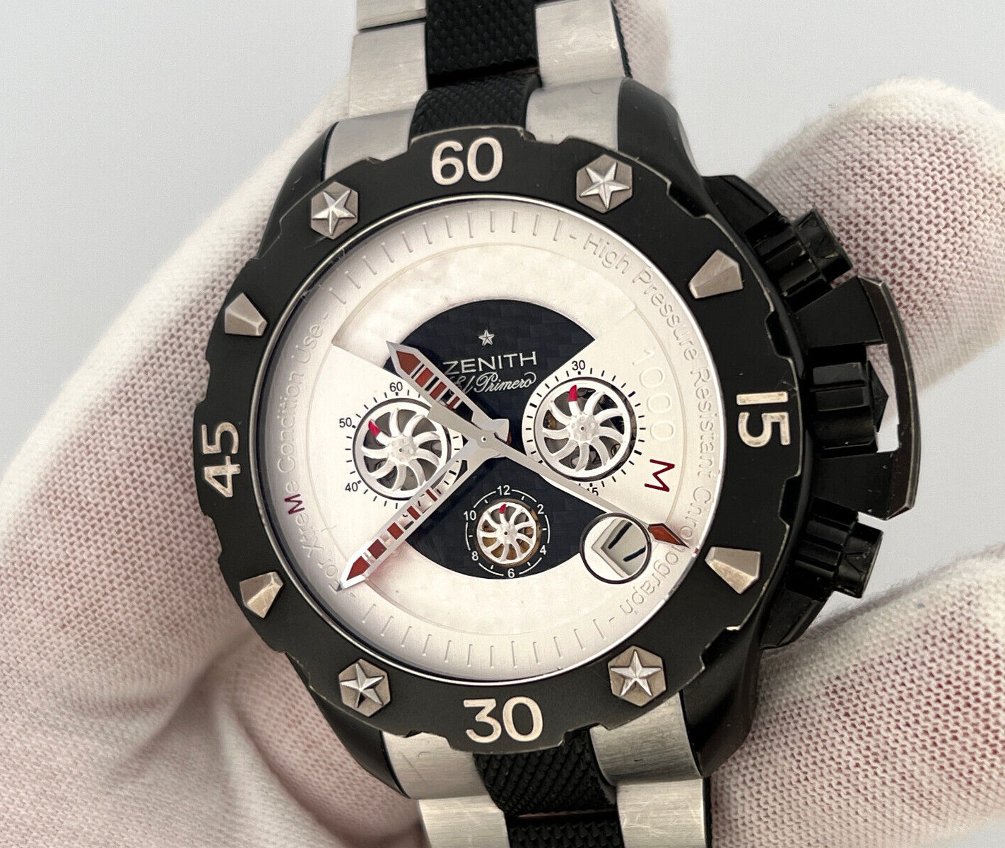 Zenith Defy Xtreme El Primero 46.5mm Automatic Chronograph Titanium Men’s Watch