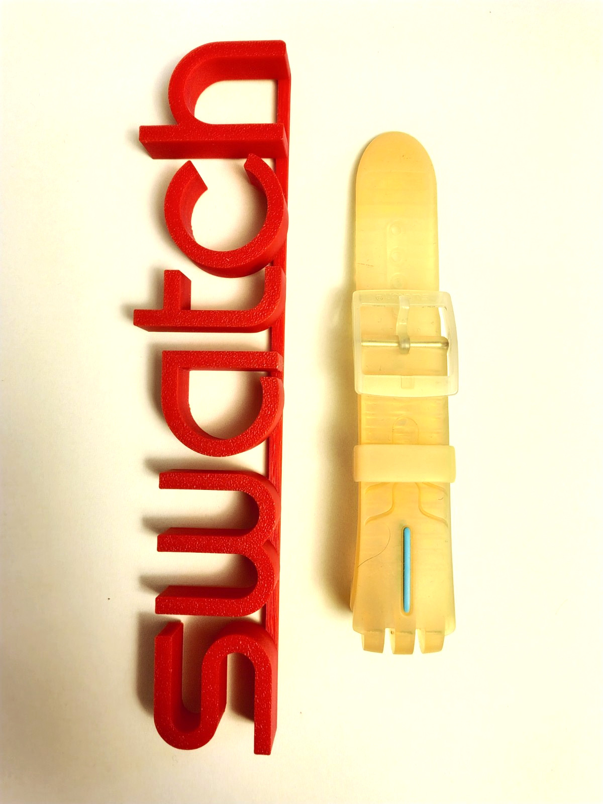 Swatch Watch Strap Fun Scuba SUGK101 Squid Bubbles Underwater Wristwatch NOS