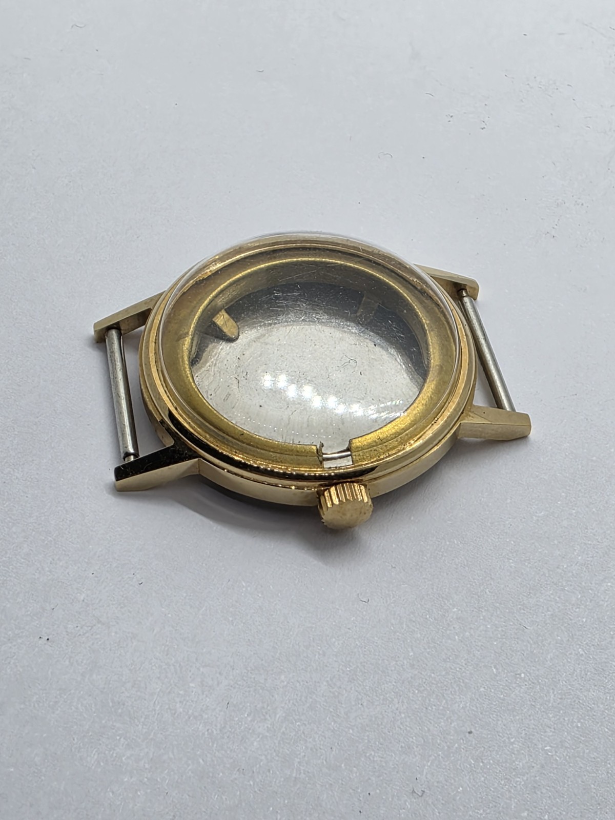 Vintage NOS NEW Case Crown Gold Plated Cal. VC 233-60 FE CUPILLARD 1960!