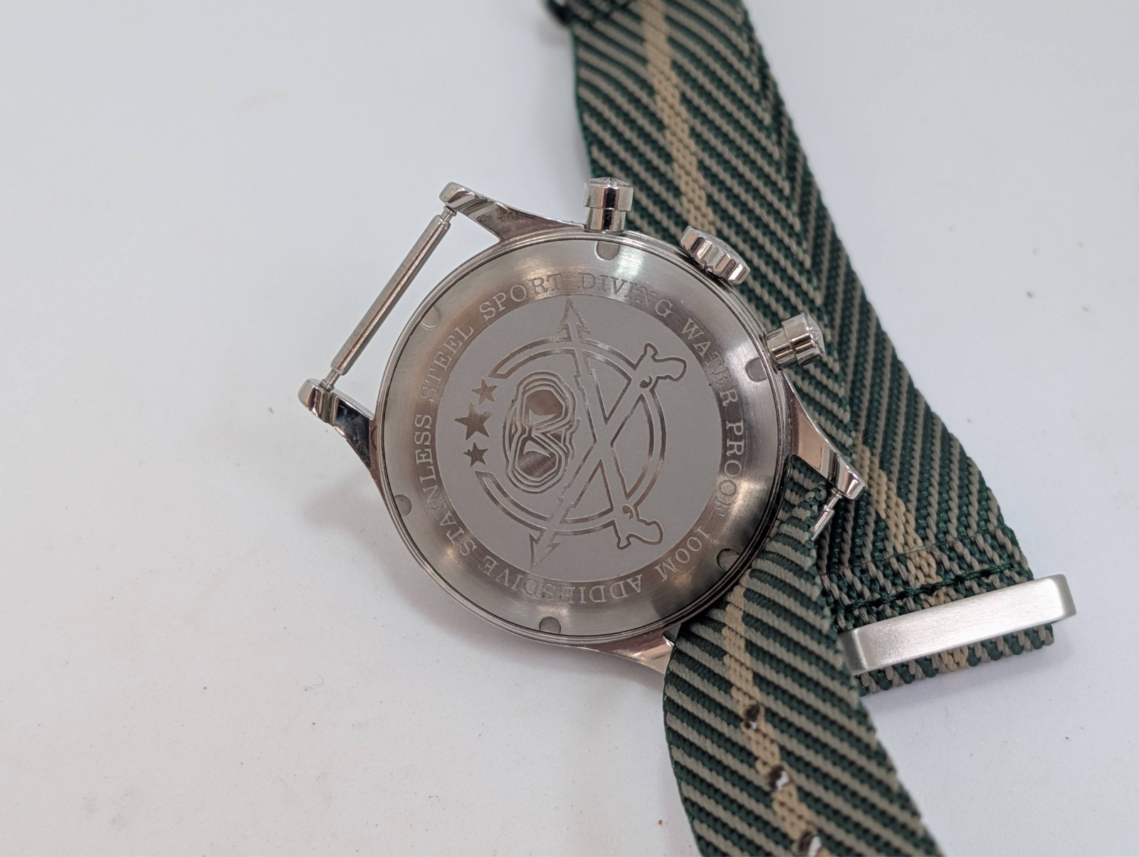 Addiesdive 2095 – bicompact chronograph – BGW9 lume