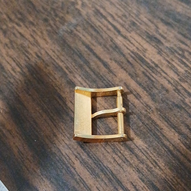 FIBBIA LONGINES LAMINATA ORO 16 mm BUCKLE LONGINES 16 mm GOLD PLATED