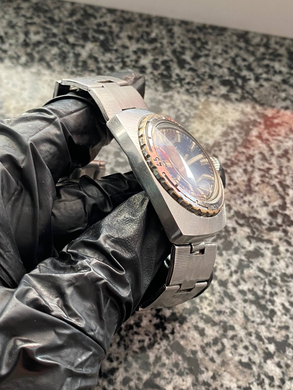 Vintage Vostok Amphibia 200m Vintage Watch Soviet USSR Mechanical Wristwach Rare