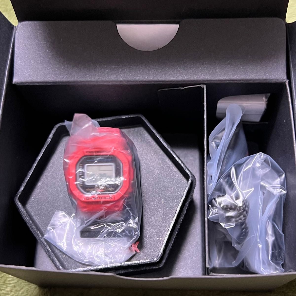 Casio G Shock Nano 5600 Series RingWatch Casio G Shock Red Nano Ring Watch