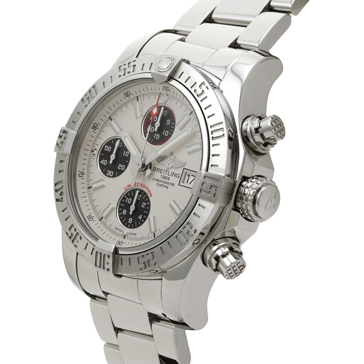 BREITLING Avenger II A133813K/G809 Ivory/black WATCH 736495