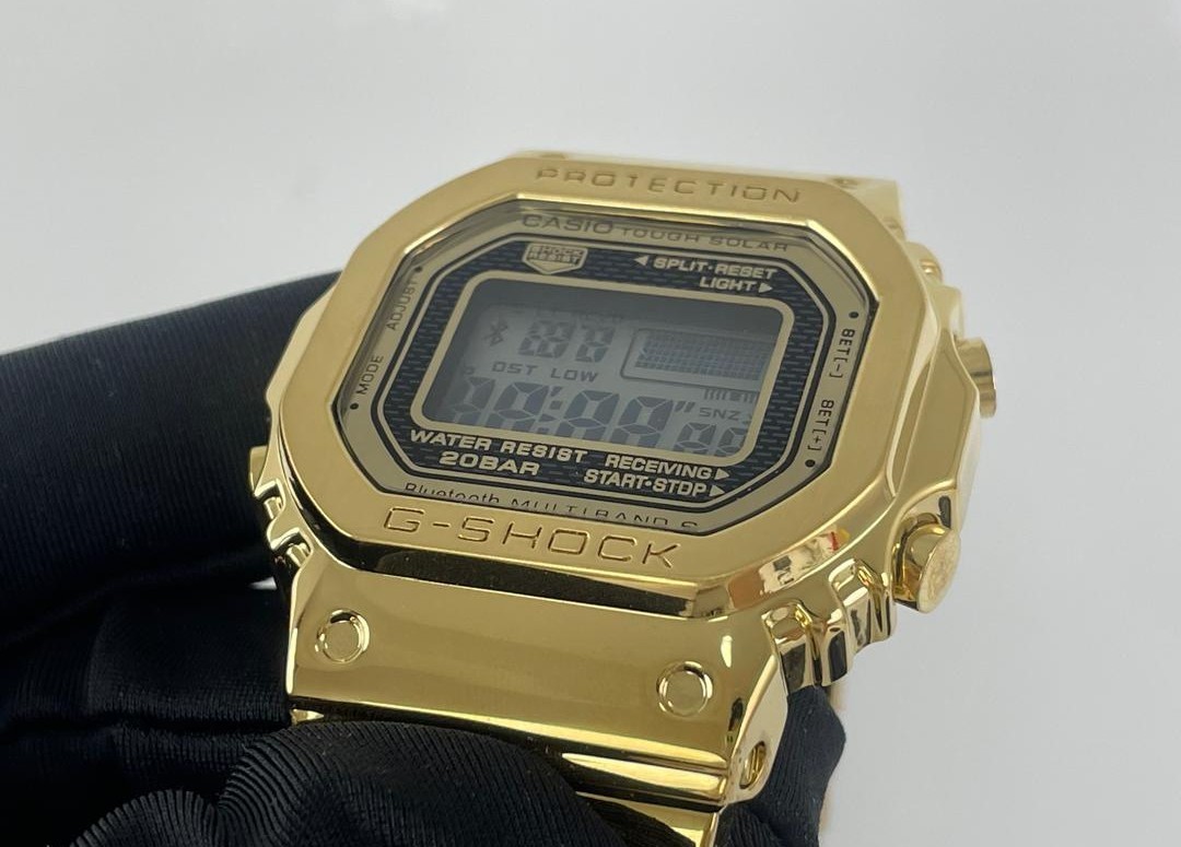 Casio G-SHOCK 5000 Series Gold Stainless Steel (New B&P)