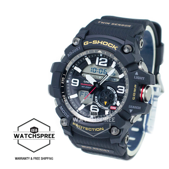 Casio G-Shock Master of G Mudmaster Series Twin Sensor Watch GG1000-1A