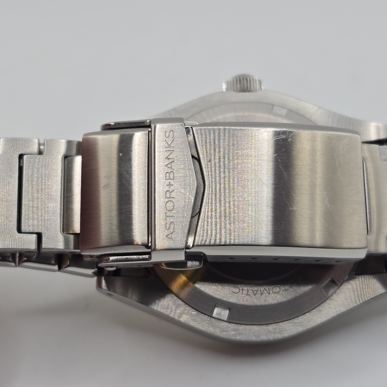 Astor + Banks Fortitude Lite Watch Men’s AD579 Miyota 9039 38.5mm Sand Dial