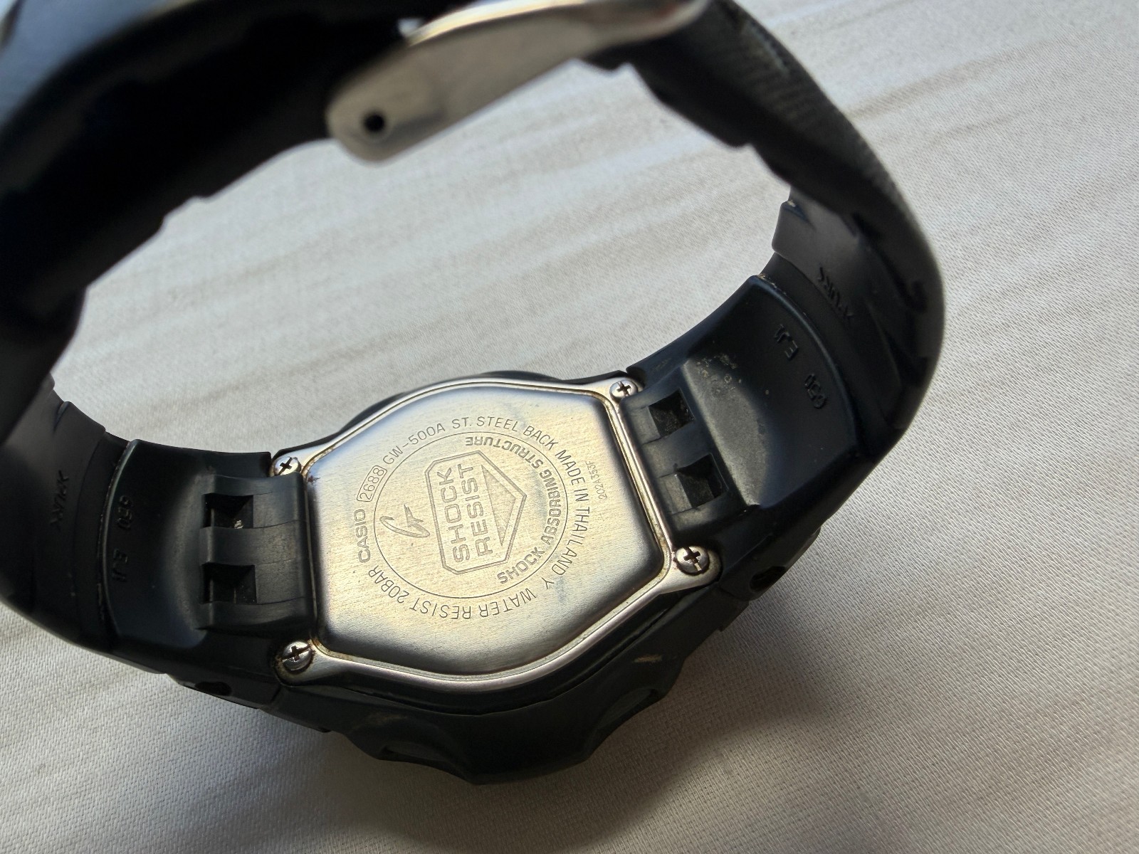 CASIO Men’s Watch G-Shock 2688 GW-500A Black-Tone Quartz Digital