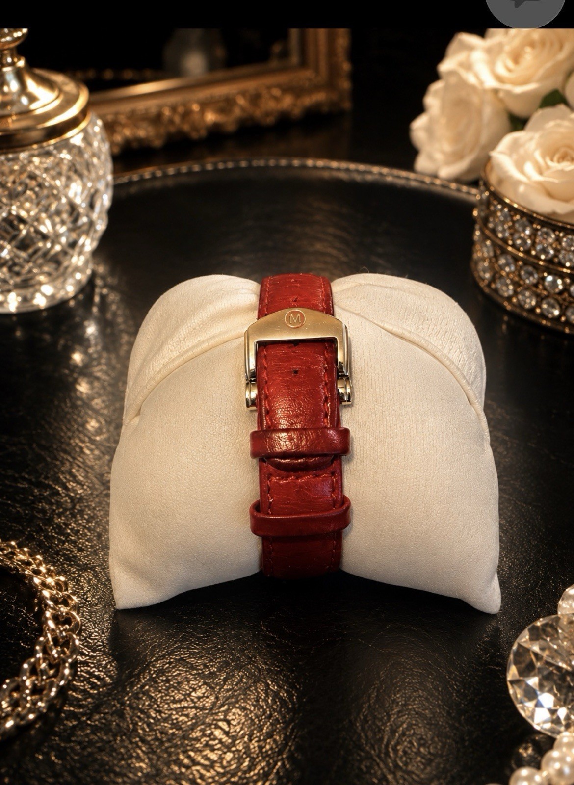 Movado Vizio Extremely Rare, Red Dial Women’s watch