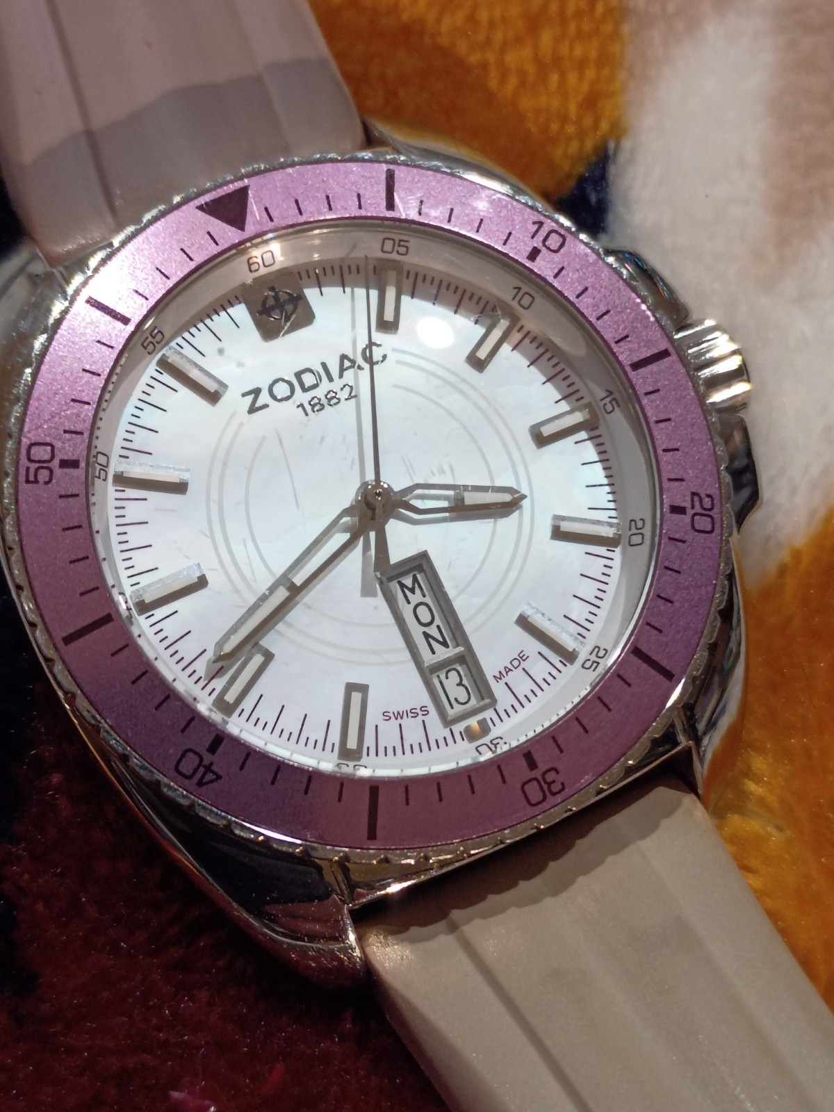 Zodiac Speed Dragon Z05539 Mens Diver, Super Nice!!!