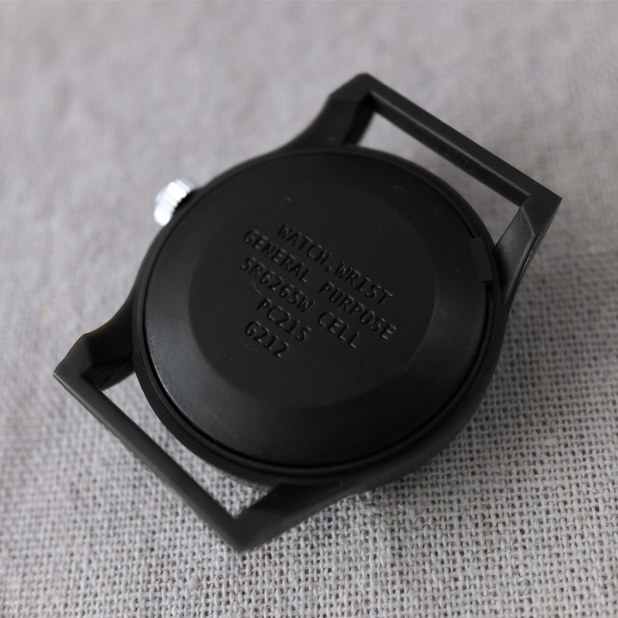 Daiso MILI-WATCH Military Style Watch Black NATO Strap Seiko Movemrent
