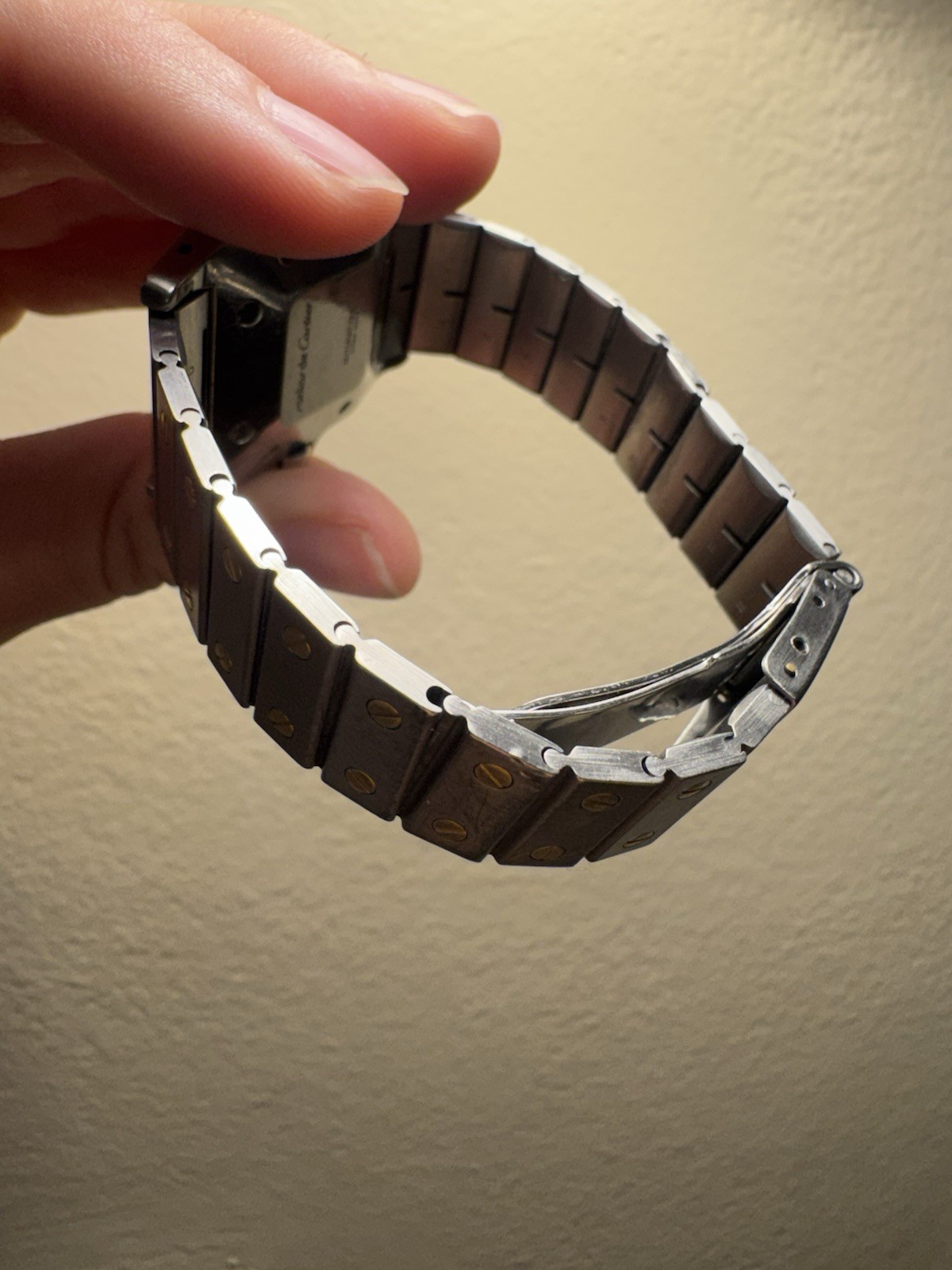 Cartier Santos 29mm Ref.2961 Watch Two-Tone Gold/Stainless Steel