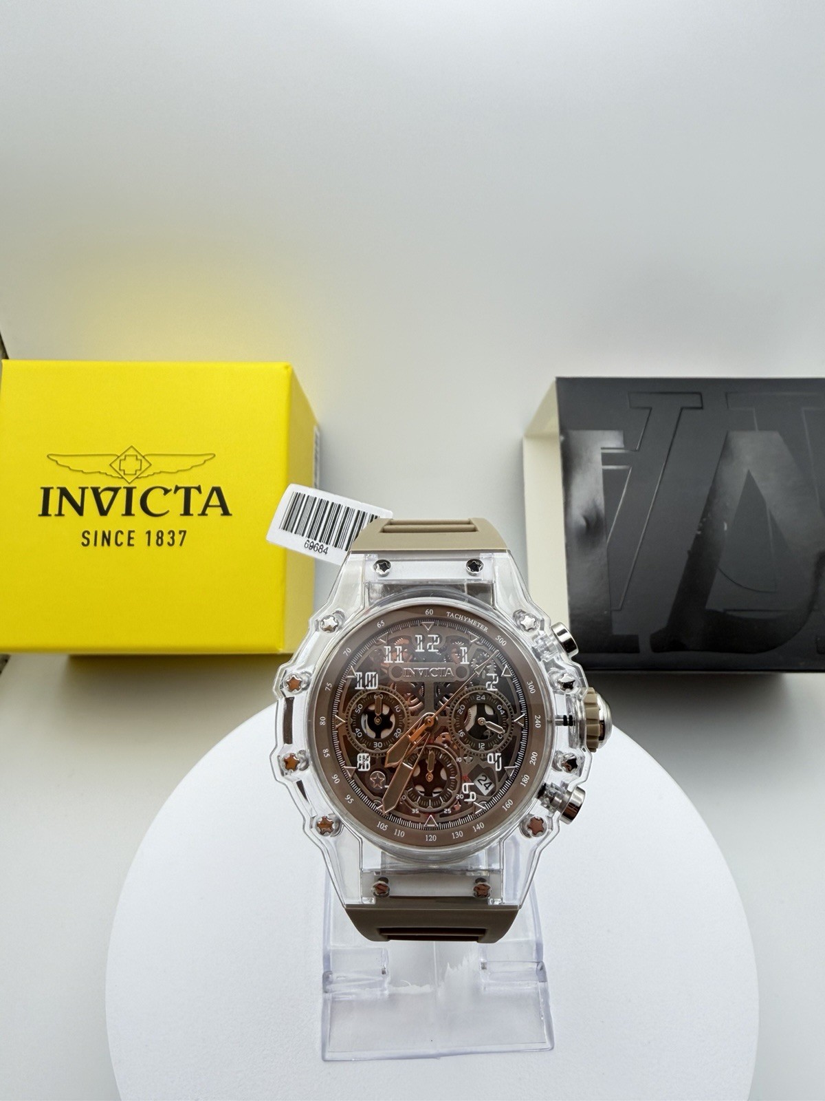 69684-Invicta Racing Vaulthan Men’s Watch – 44mm, Khaki (69684)