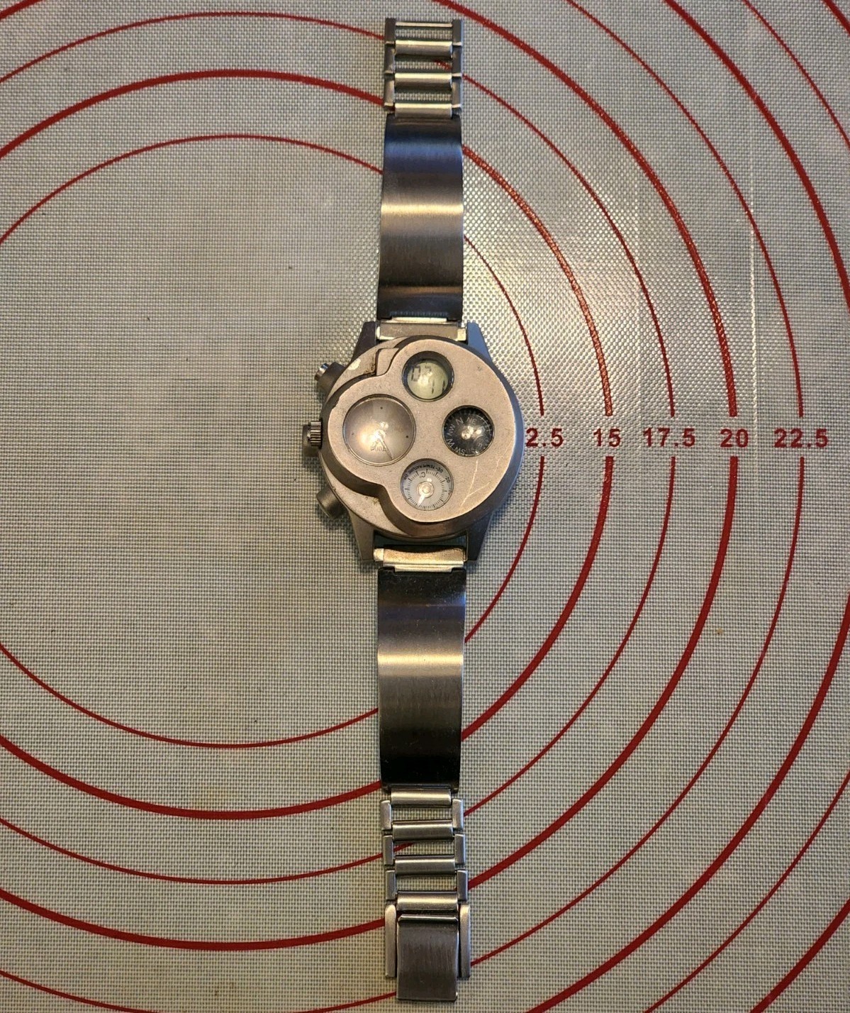 STORM Steel Navigator 26641 Watch 5 Function All In One