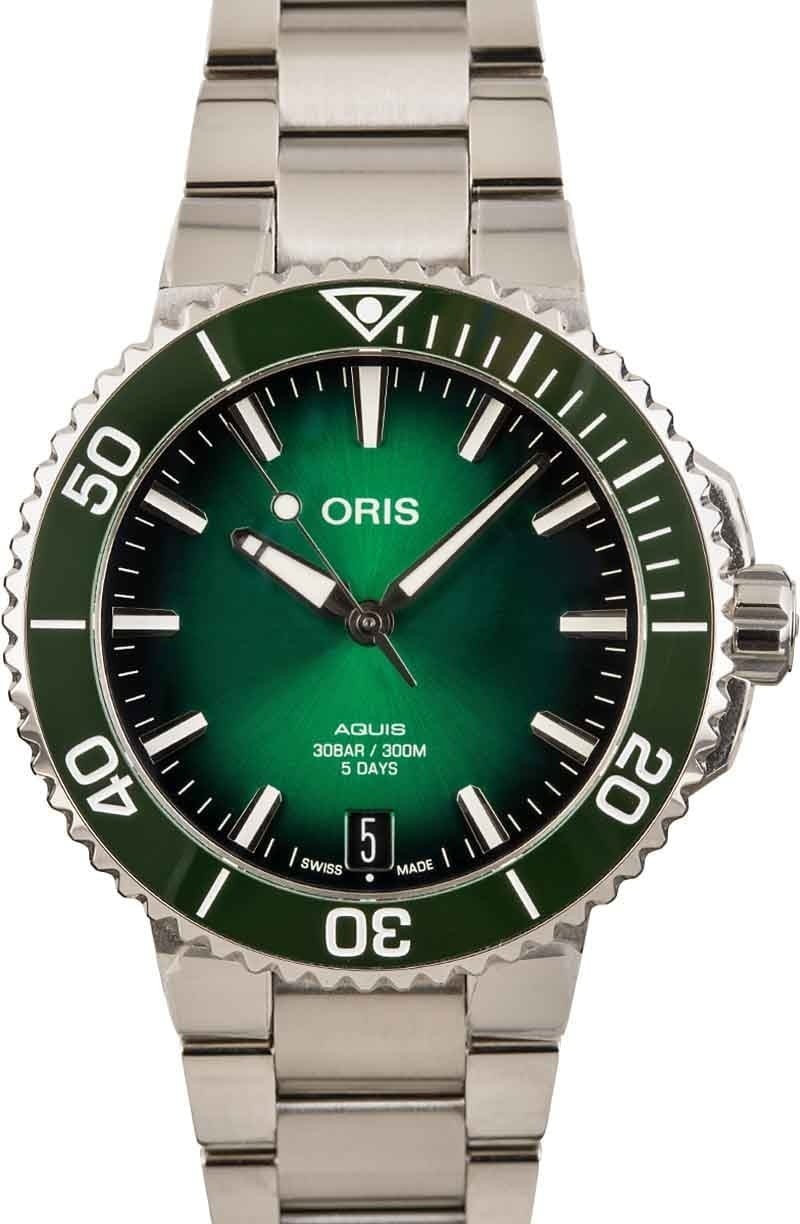 Oris Aquis Date Calibre 400 Most Complete Set 01 400 7769 4157-07 4 22 74FC