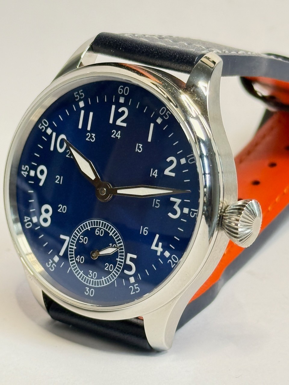 Pike Watches Hamburg Handcrafted Flieger Watch Aviator 41mm Mechanical 30m