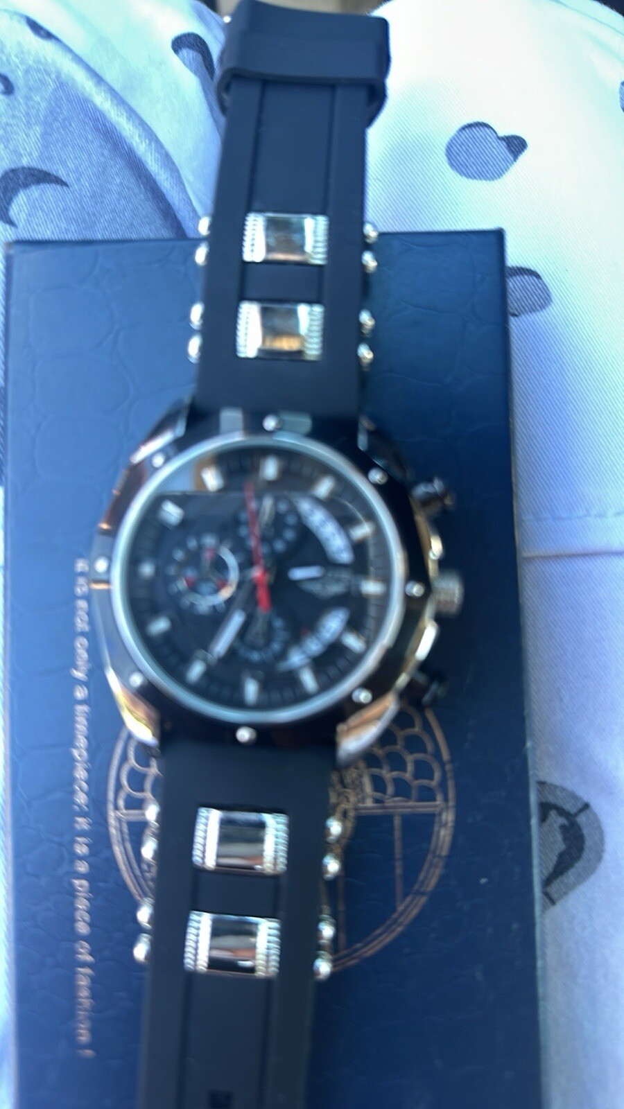 New LIGE MEN’S CHRONOGRAPH Watch 47mm